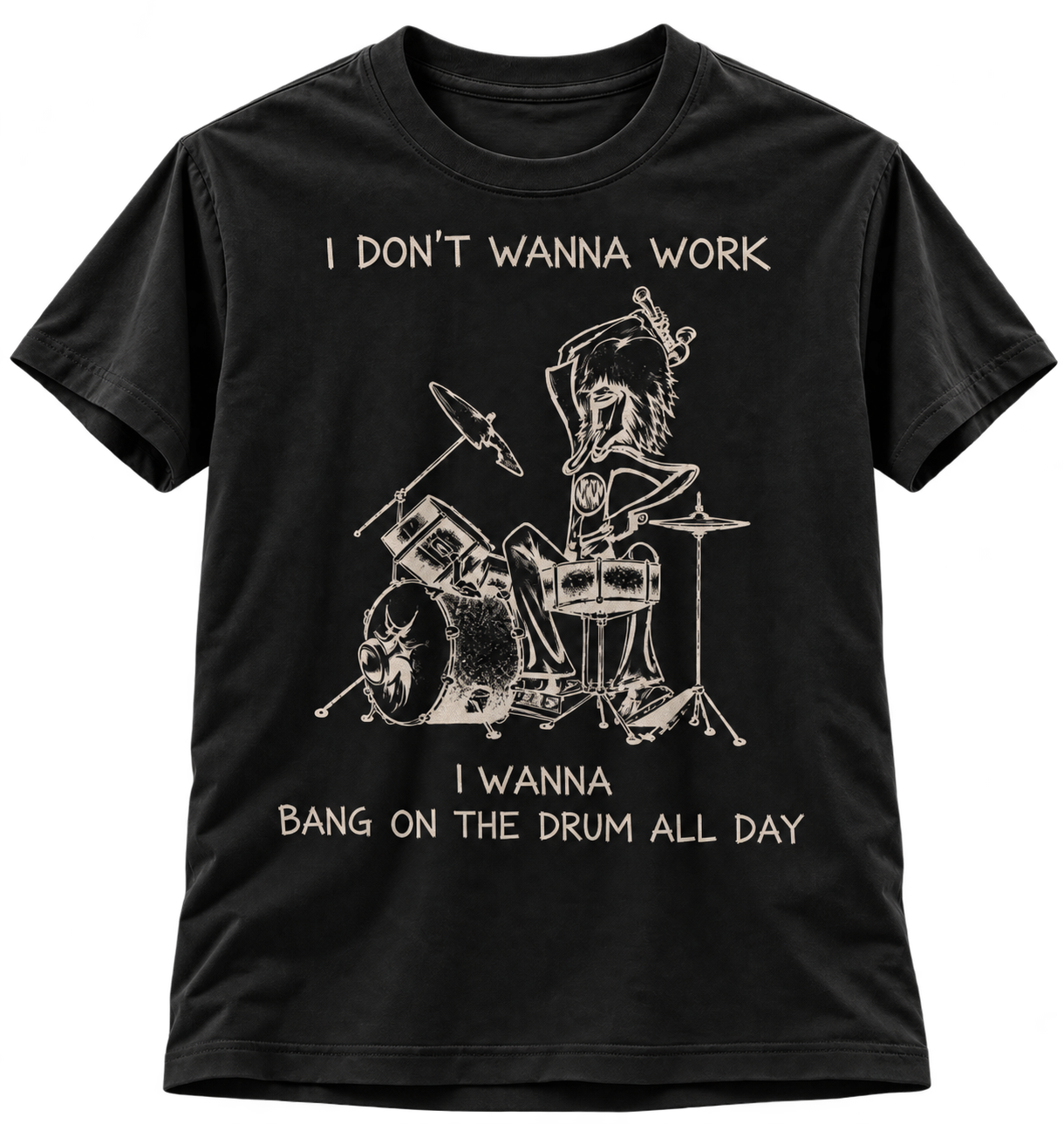 Black Bang on the Drum T-shirt