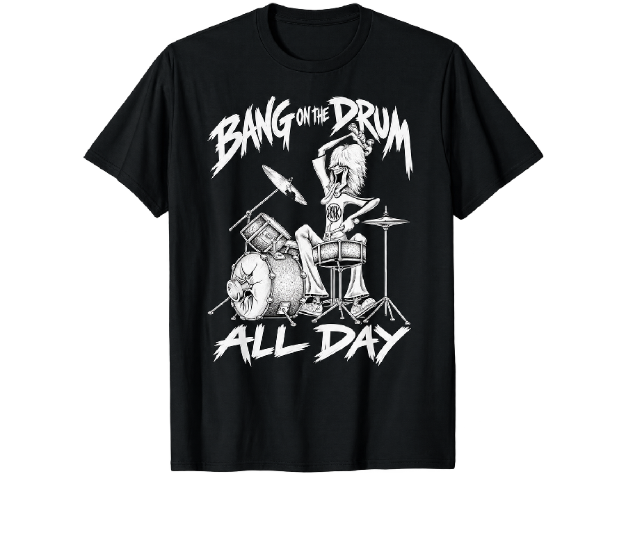 Black Bang collection: T-shirt, mug and water bottle