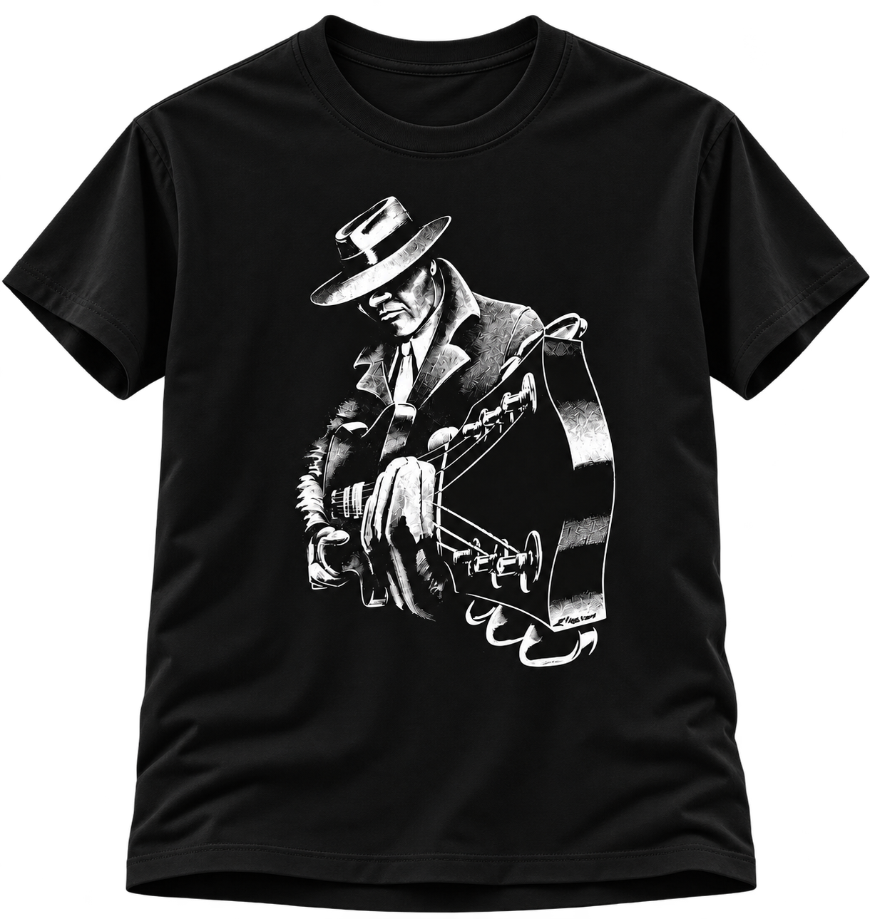 Todd Rundgren Guitar Gangster black T-shirt