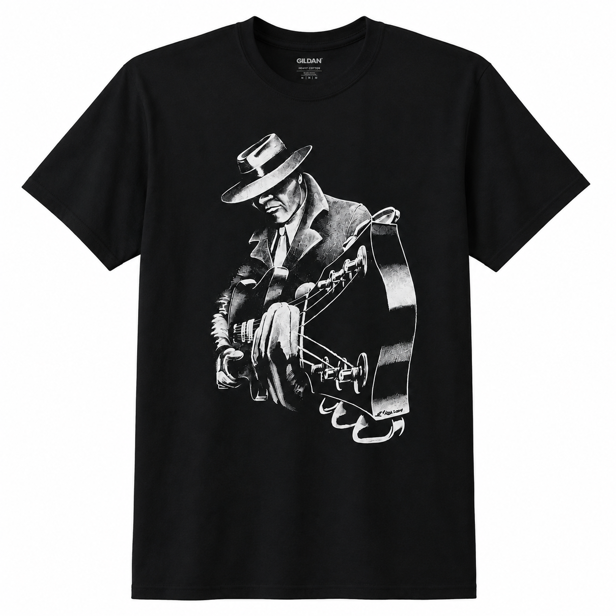 Todd Rundgren Guitar Gangster black T-shirt